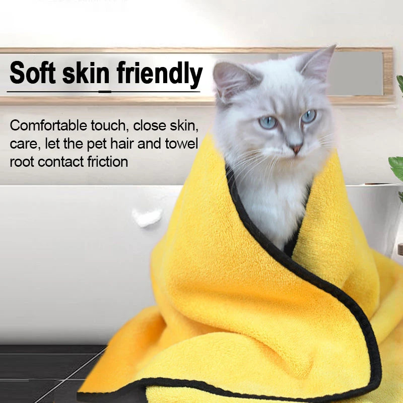 Quick-drying Towels Pet Shop Cleaning Towel Pet Supplies