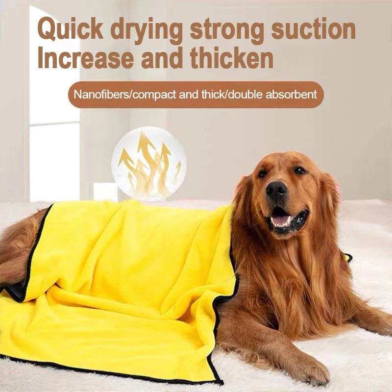 Quick-drying Towels Pet Shop Cleaning Towel Pet Supplies