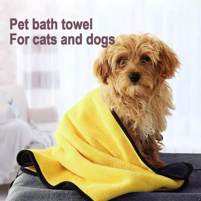 Quick-drying Towels Pet Shop Cleaning Towel Pet Supplies
