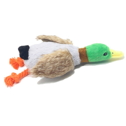 New Pet Toy Plush Sounding Duck Dog Toy