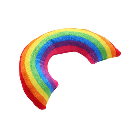 Pet Supplies Cat Toy Rainbow Bridge Pillow with Catnip