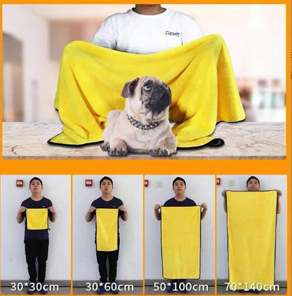 Quick-drying Towels Pet Shop Cleaning Towel Pet Supplies