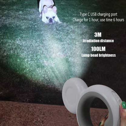 Night Light Dog Automatic Retractable Leash
