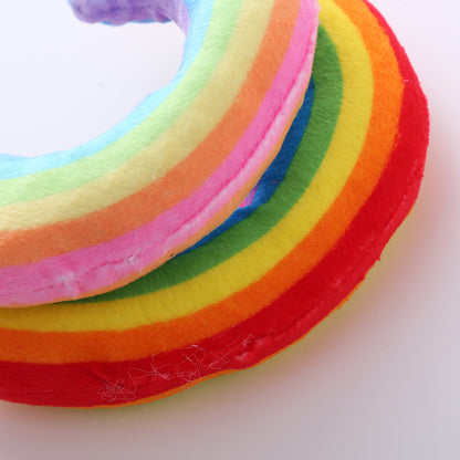 Pet Supplies Cat Toy Rainbow Bridge Pillow with Catnip