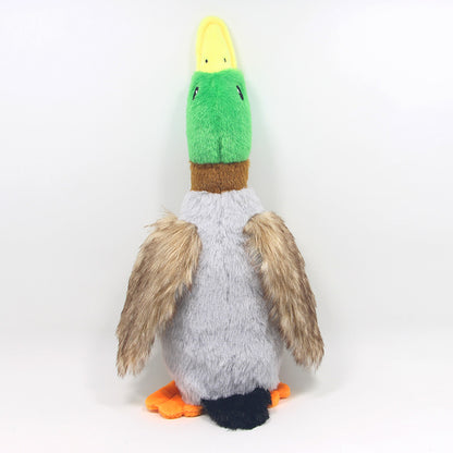 New Pet Toy Plush Sounding Duck Dog Toy