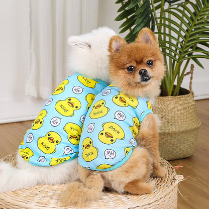 Spring And Summer New Dog Pet Cat Clothes