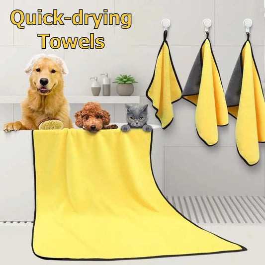 Quick-drying Towels Pet Shop Cleaning Towel Pet Supplies
