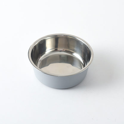 Pet Supplies Pet Food Bowl Stainless Steel Dog Bowl