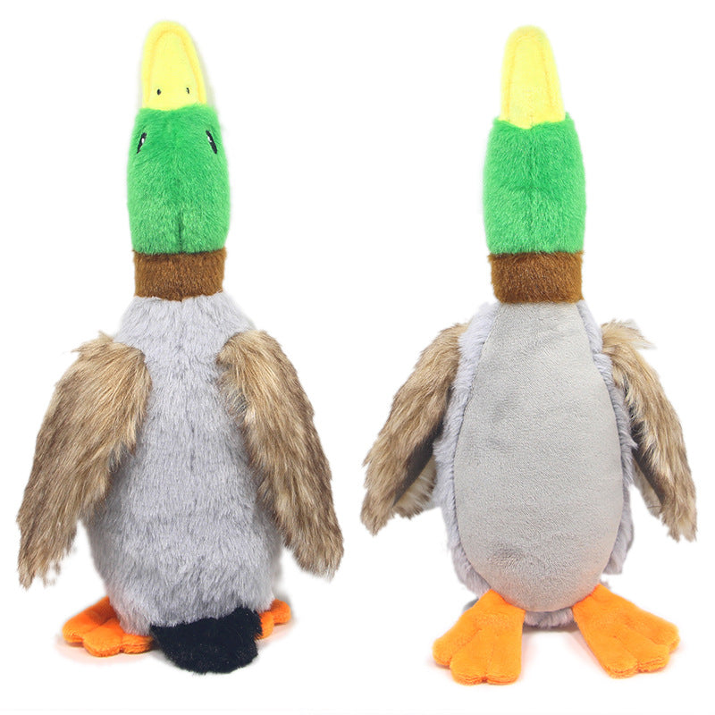 New Pet Toy Plush Sounding Duck Dog Toy