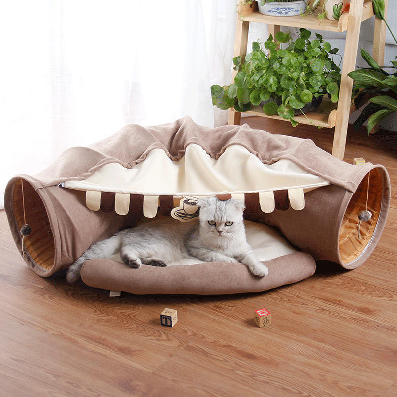 Cat Bed Cat Villa Detachable Pet Litter Pet Supplies