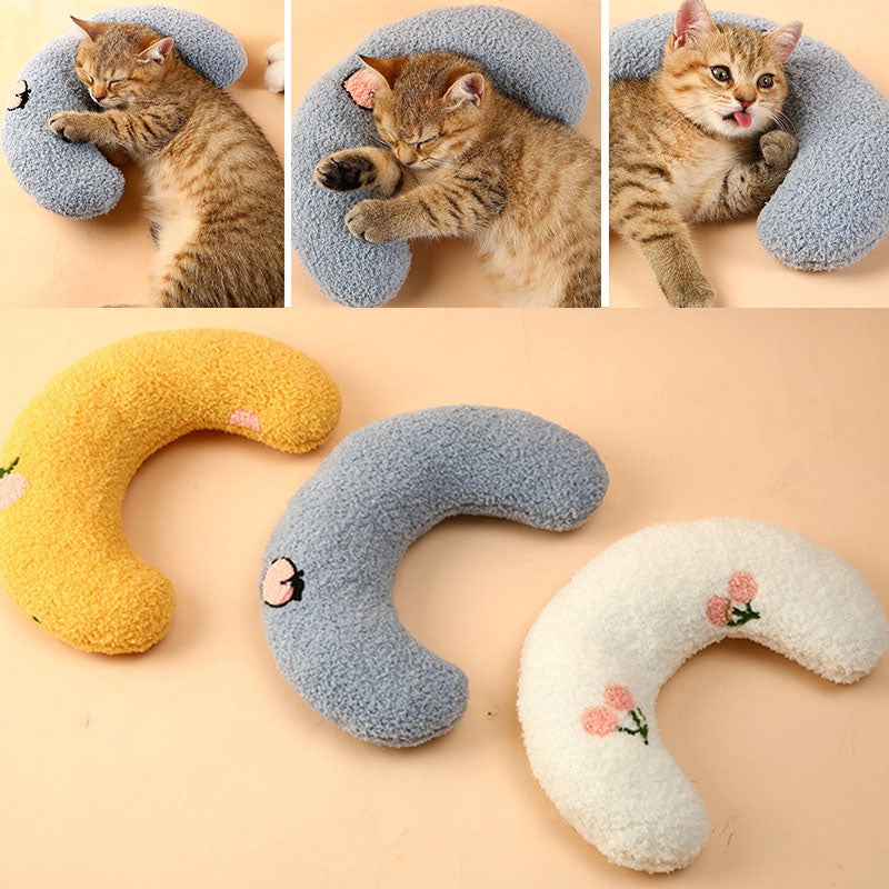 Dog Cat Pillow Protection Cervical Deep Sleep U-shaped